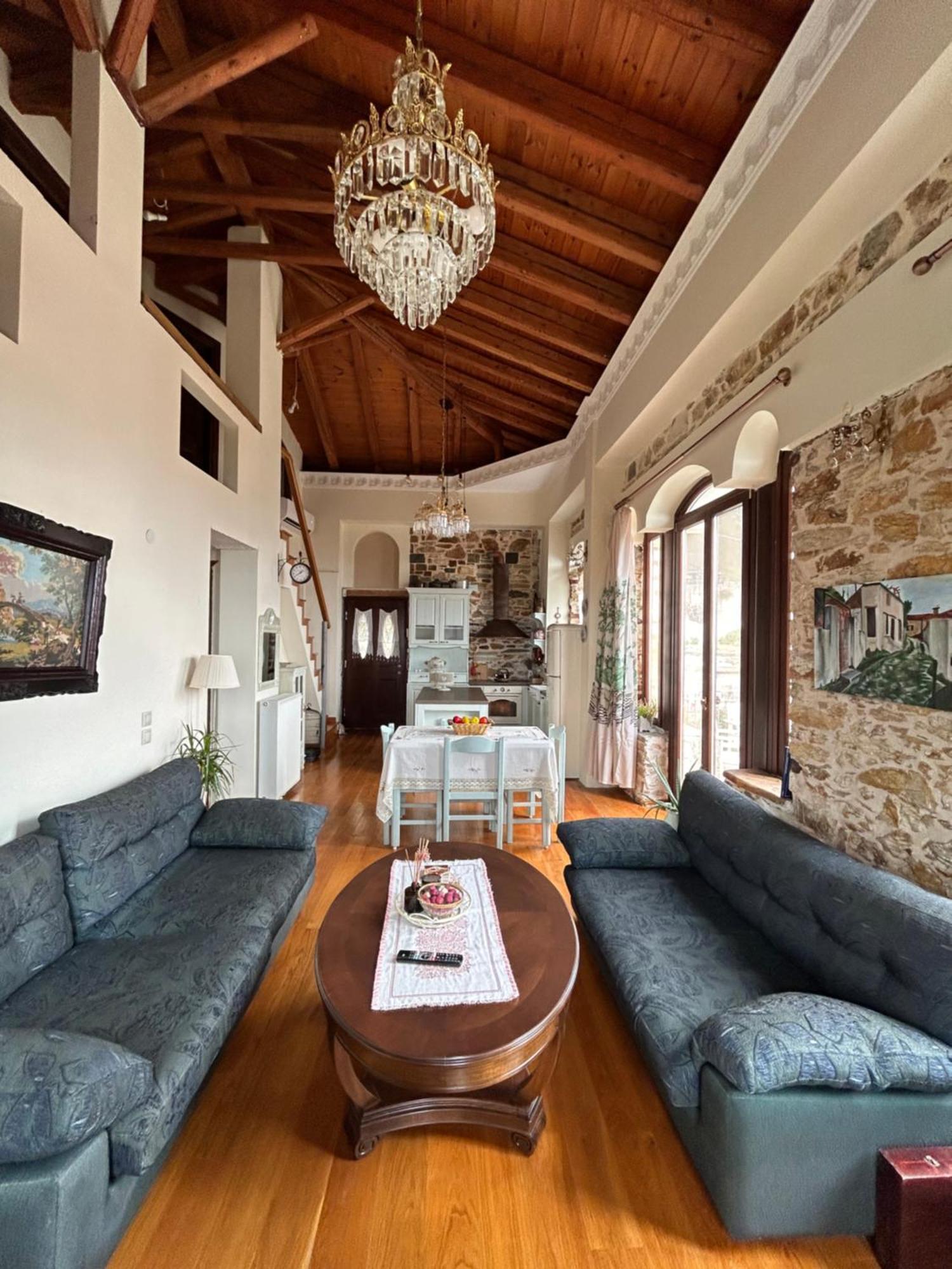 Ferienwohnung Αρχοντικό Γιούλη Miléai Exterior foto