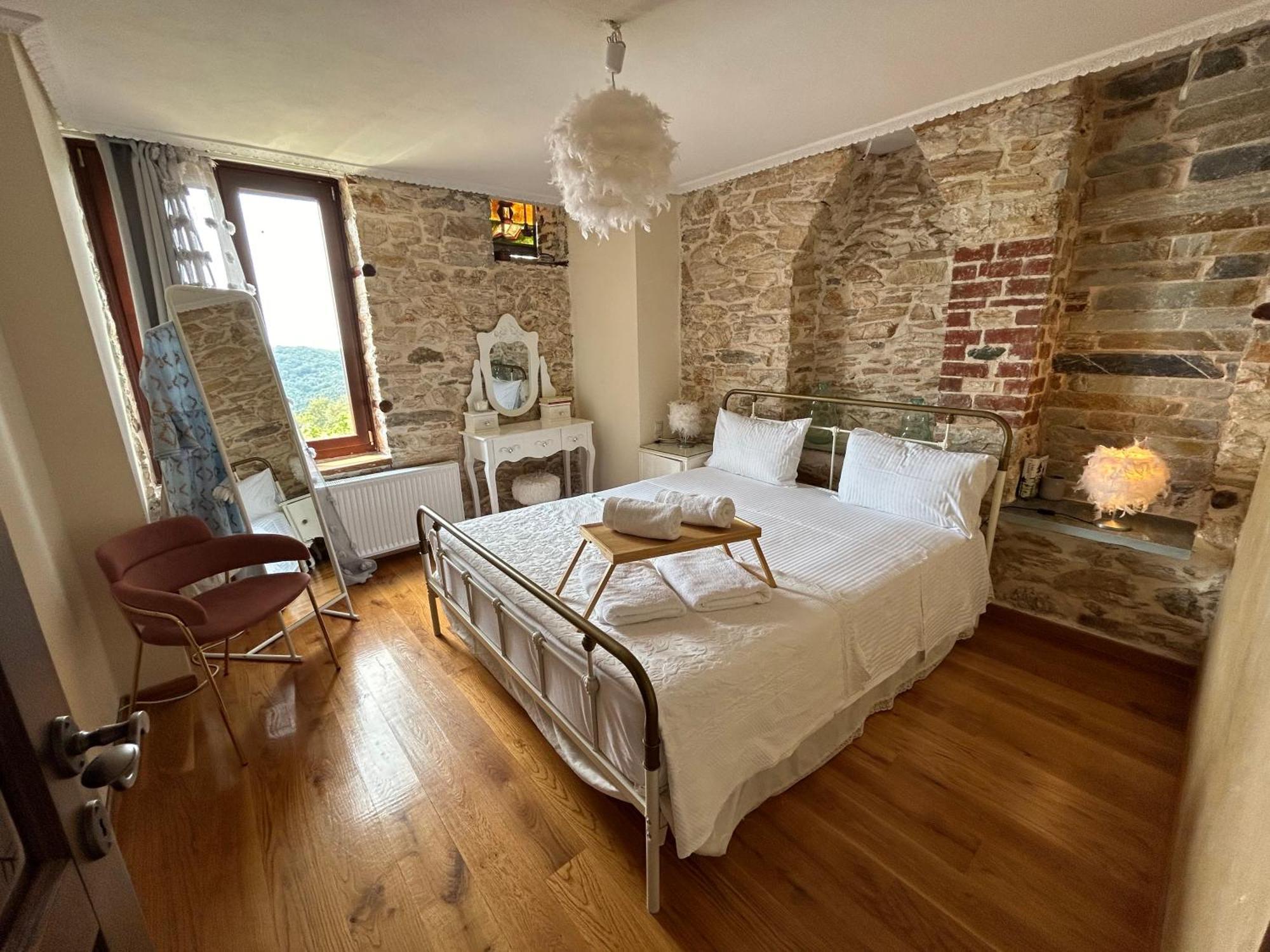 Ferienwohnung Αρχοντικό Γιούλη Miléai Exterior foto